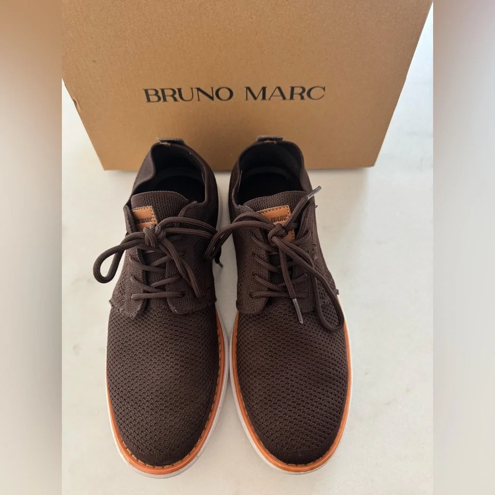 Bruno Marc Men's Brown Shoes size 8.5